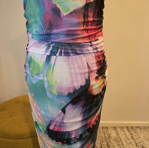 AFRM Multicolor Sleeveless Maxi Dress, Size XL - Picture 7 of 11
